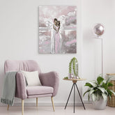 Andělské obrazy na plátně Dotek z nebe