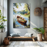 Obraz krajiny na plátně Osamělý jezdec