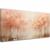 Strukturovaný obraz Procházka poklidnou přírodou - PREMIUM ART