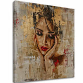 Elegantní obraz ženy The Graceful Muse