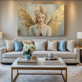 Obraz andělů Ranní modlitba | dotaženo rukou umělce