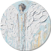 Kulaté obrazy s akrylem Whisper of Love