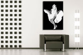 Ručně malovaný POP ART obraz MARILYN MONROE 80x100 cm