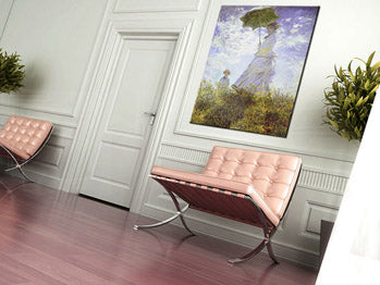 Obraz na plátně BOHYNĚ S DÁRCEM - Claude Monet 000 REP075