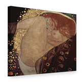 Obraz na plátně Danae – Gustav Klimt, 3D pohled