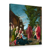 Obraz na plátně Kristus se loučí s matkou – Albrecht Altdorfer, 3D pohled