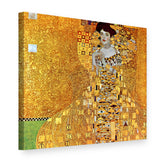 Obraz na plátně Portrét Adele Bloch-Bauerové – Gustav Klimt, 3D pohled