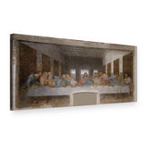 Obraz na plátně Poslední večeře – Leonardo da Vinci, 3D pohled