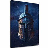 Obraz na plátně Spartan Warrior - Symbol Odvahy - hlavní obrázek