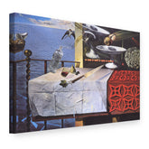 Obraz na plátně Živé zátiší – Salvador Dalí, 3D pohled