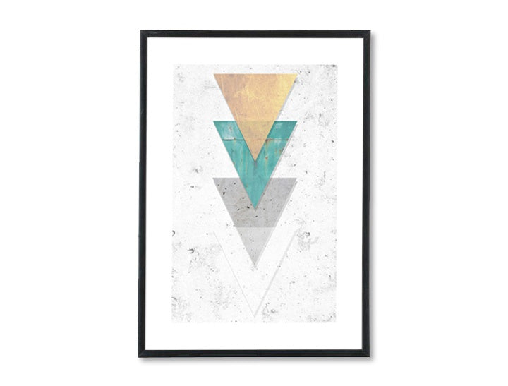 Moderní obraz s motivem Trancendental Elegance, příroda v bílo-modrých odstínech | Plakát na stěnu Trancendental Elegance, minimalismus – náhled