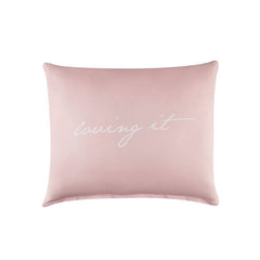 Povlak na polštář LOVING IT 50x60 cm white / pink – hlavní fotografie produktu, Papilora.