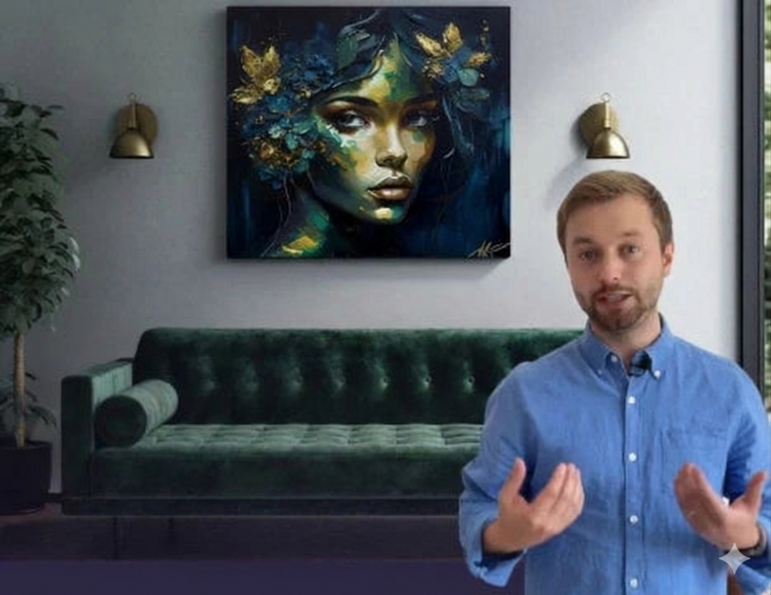 Jak oživit obývák zelenou sedačkou: 5 designérských tipů – obrazy a dekorace na zeď | Papilora
