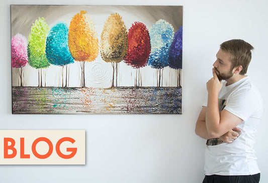 3 tipy, jak si správně vybrat ručně malovaný obraz | Papilora.cz