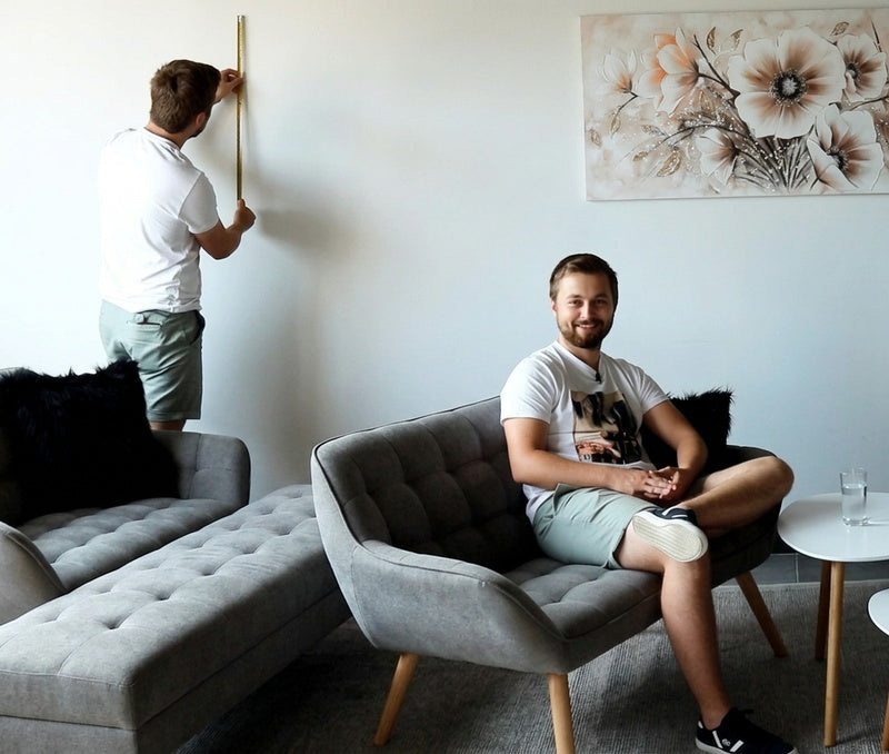 3 osvědčené rady, jak vybrat správnou velikost obrazu na stěnu – obrazy a dekorace na zeď | Papilora