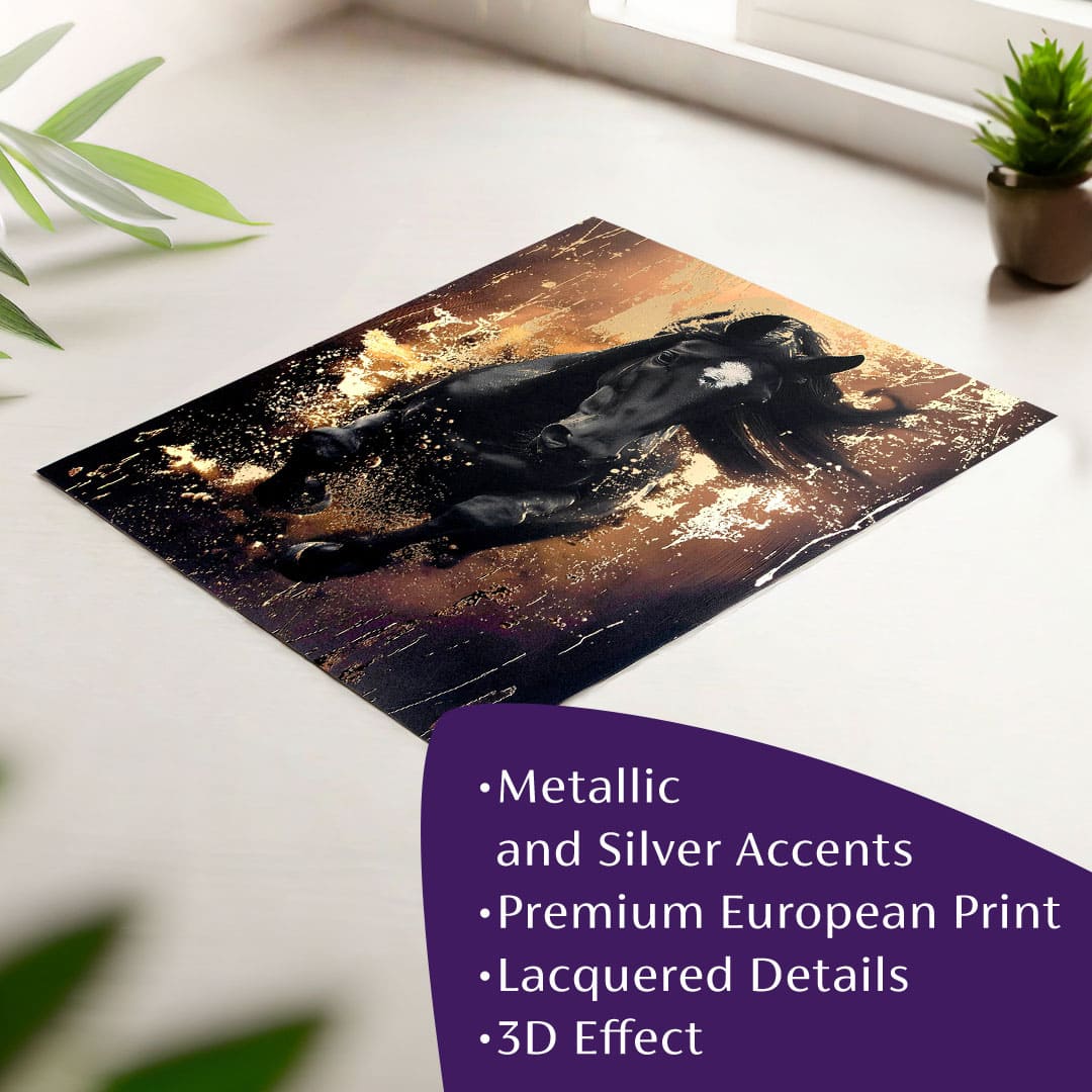 Nástěnný plakát s EXTRA efektem - Jízda Valkýry