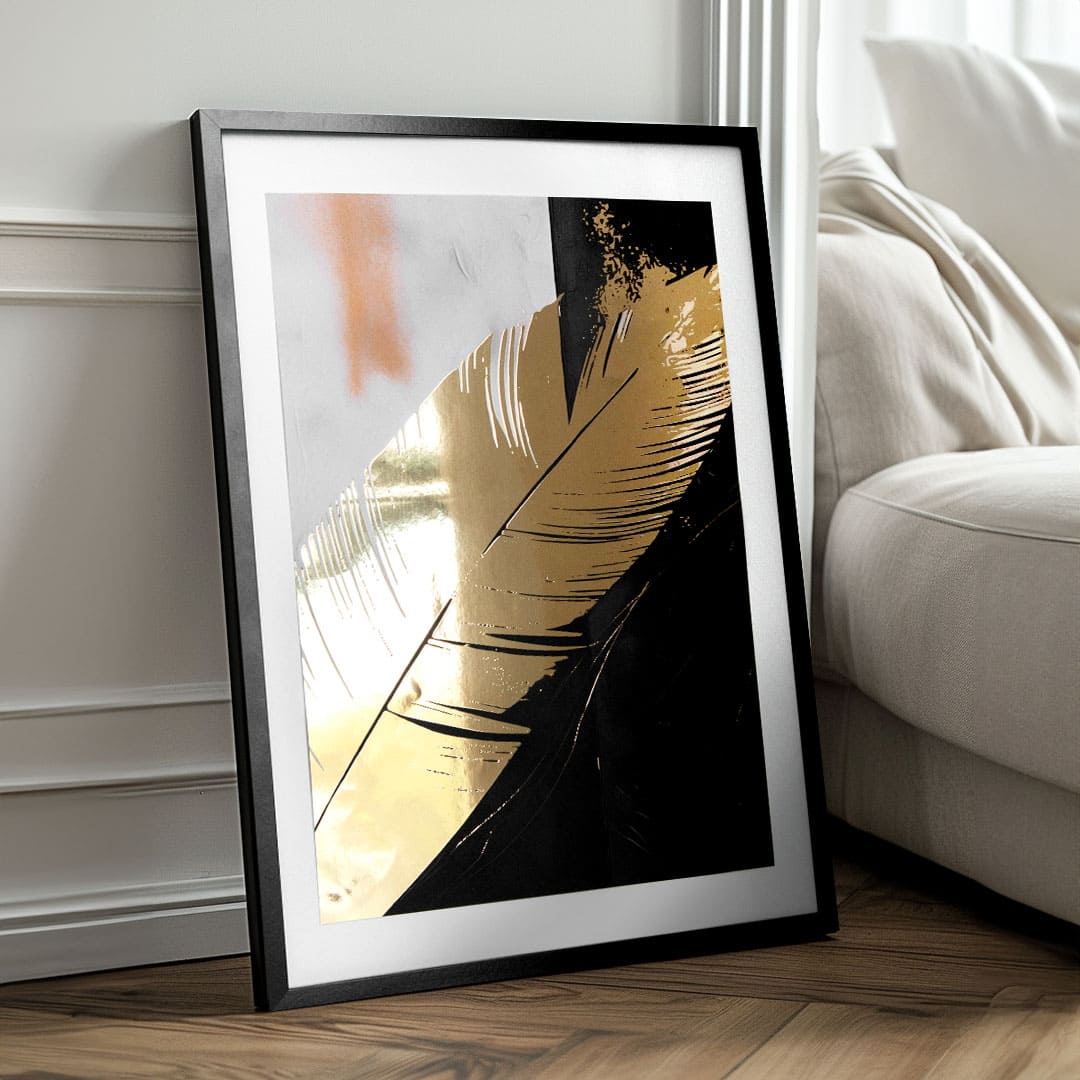 Nástěnný plakát s EXTRA efektem - Aurora Plume