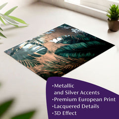 Nástěnný plakát s EXTRA efektem - Půlnoční džungle