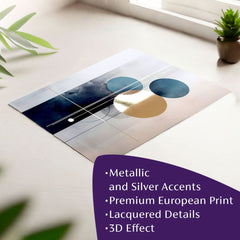 Nástěnný plakát s EXTRA efektem - Skandinávské tvary