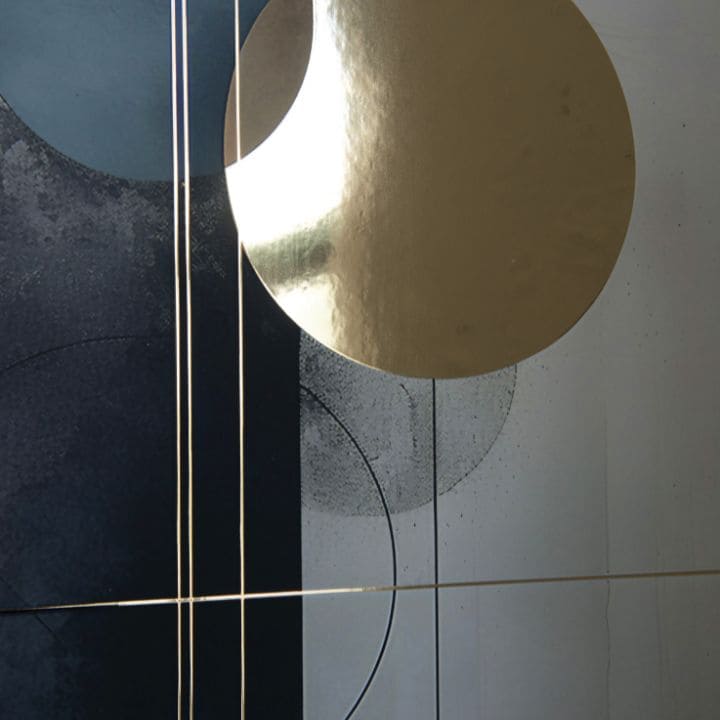 Nástěnný plakát s EXTRA efektem - Skandinávské tvary