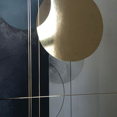 Nástěnný plakát s EXTRA efektem - Skandinávské tvary