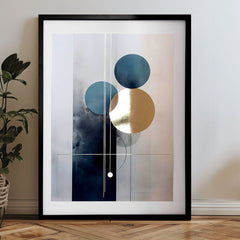 Nástěnný plakát s EXTRA efektem - Skandinávské tvary