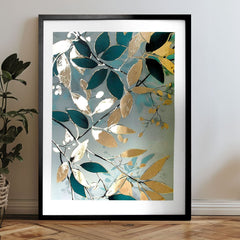 Nástěnný plakát s EXTRA efektem - Nordic Flora