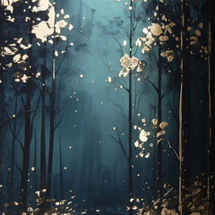 Nástěnný plakát s EXTRA efektem - Mystic Trees