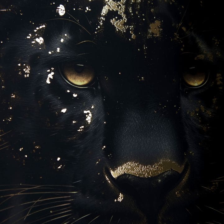 Nástěnný plakát s EXTRA efektem - Zlatý panter