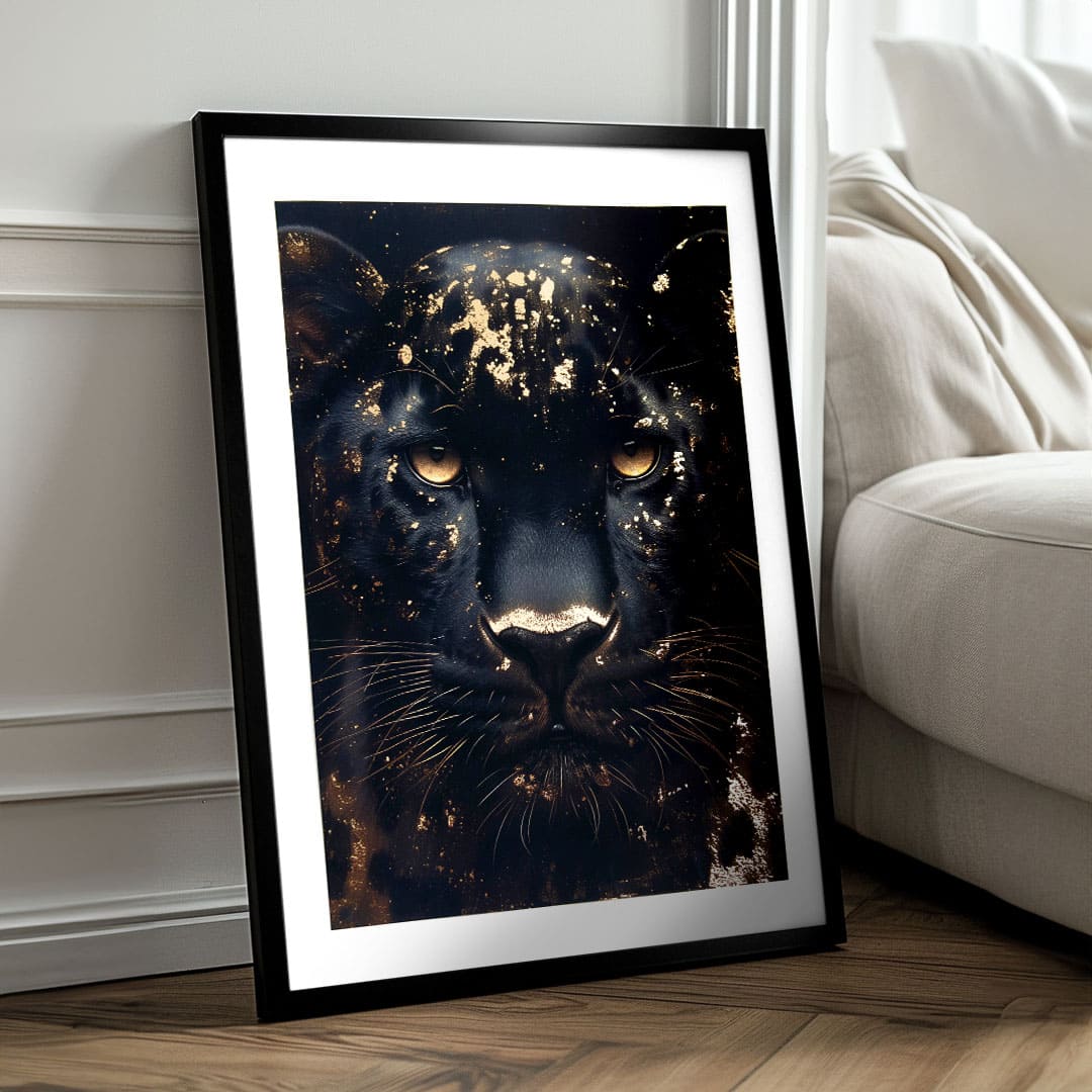 Nástěnný plakát s EXTRA efektem - Zlatý panter