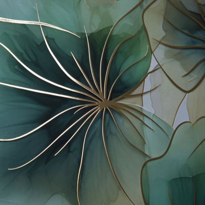 Nástěnný plakát s EXTRA efektem - Květinová symfonie