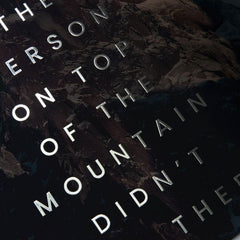 Nástěnný plakát s EXTRA efektem - Peak Motivation