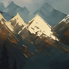 Nástěnný plakát s EXTRA efektem - Mountain Majesty