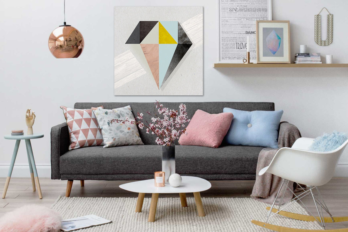 Nástěnné umění Stín nebo hranice / Dan Johannson DJ018E1