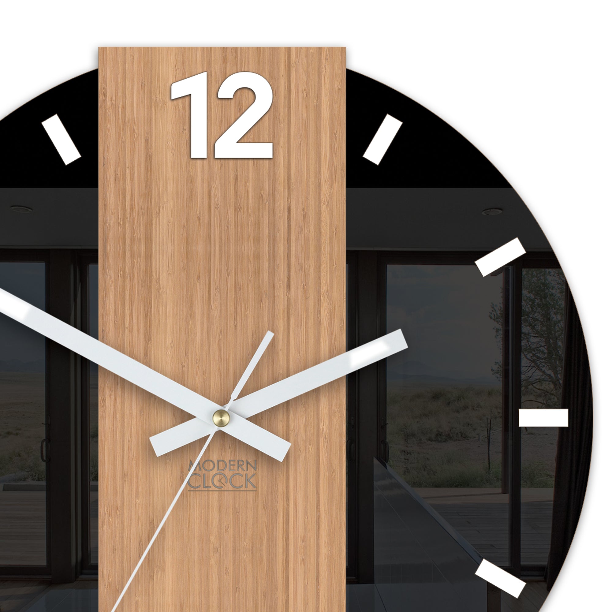 Moderní nástěnné hodiny PRIMO kulaté