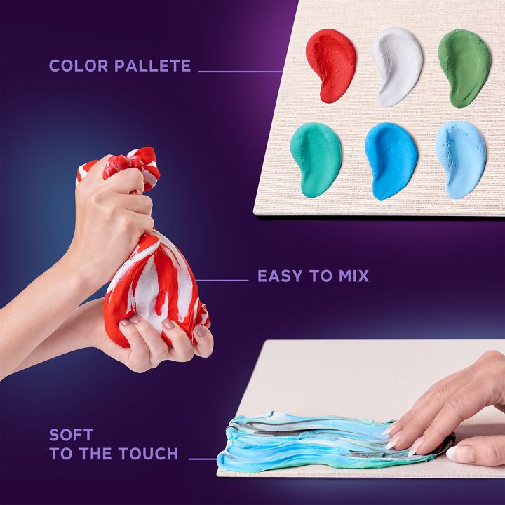 OKTO Kreativní 3D sada "Ryba" 30 x 40 cm