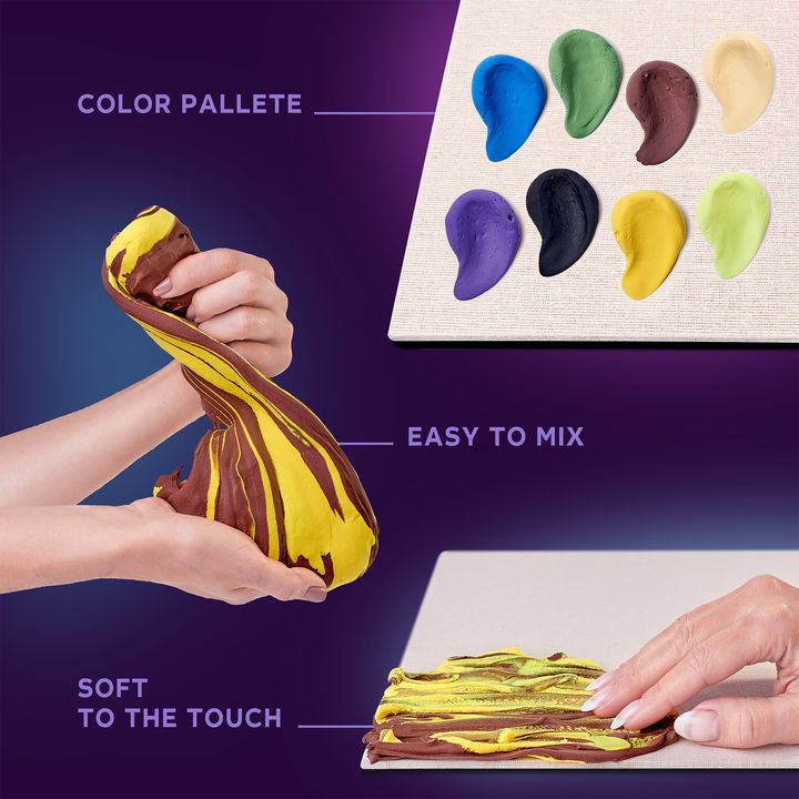 OKTO Kreativní 3D sada "Kiss" 30 x 40 cm