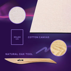 OKTO kreativní 3D sada "Iris" 30 x 40 cm