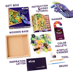 OKTO Sukulentní modelovací sada 21 x 21 cm ENERGIA