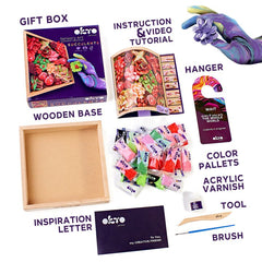 OKTO Sukulentní modelovací sada 21 x 21 cm DESIRE