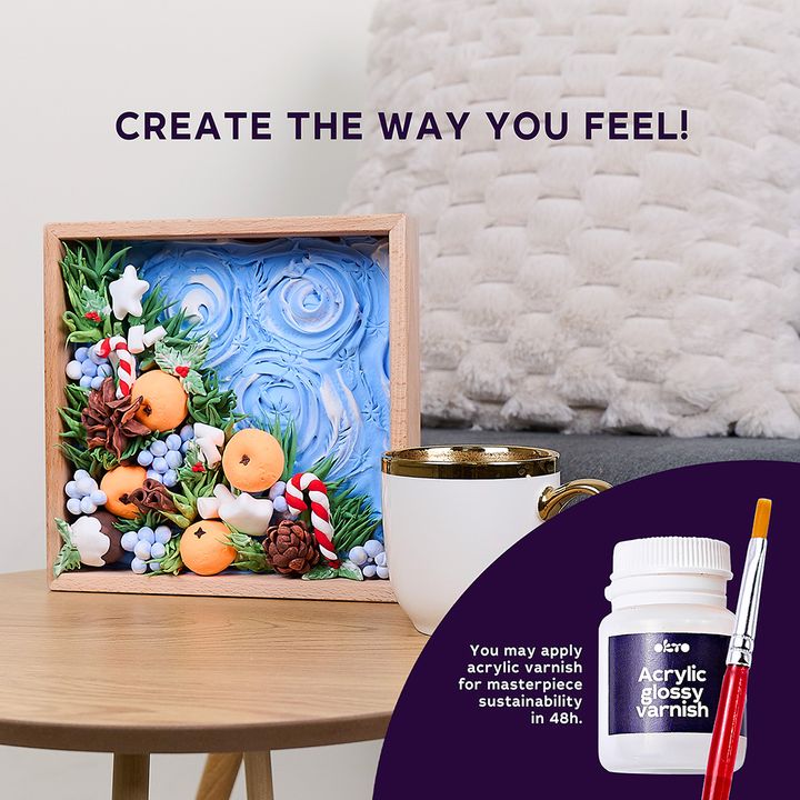 Modelovací sada OKTO v dřevěném rámu