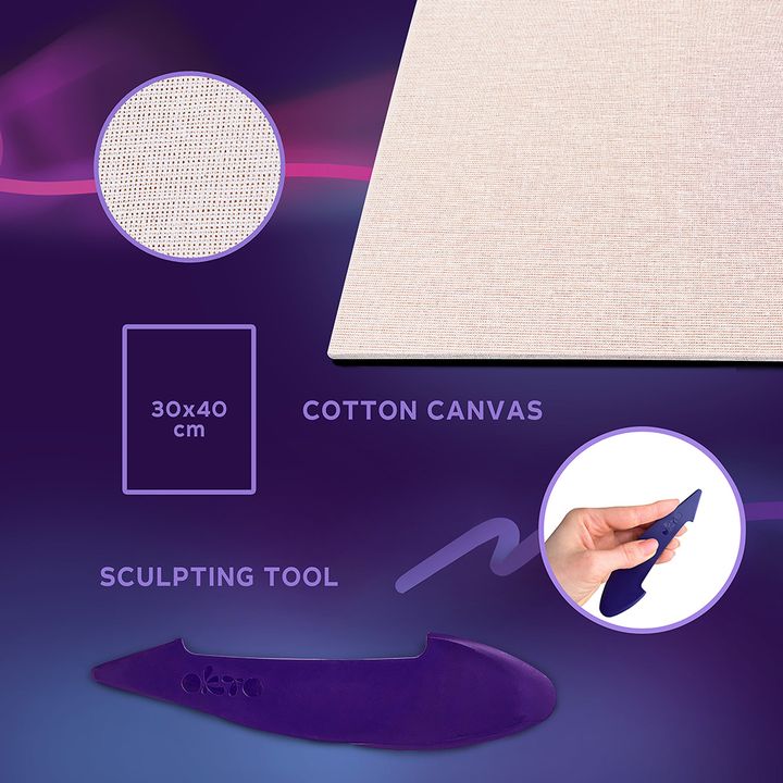 Kreativní 3D sada OKTO "Park Guell v Barceloně" 30 x 40 cm