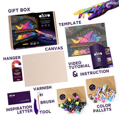 Kreativní 3D sada OKTO "Sydney Opera" 30 x 40 cm