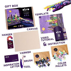 OKTO Kreativní 3D sada "Skyline New York" 30 x 40 cm