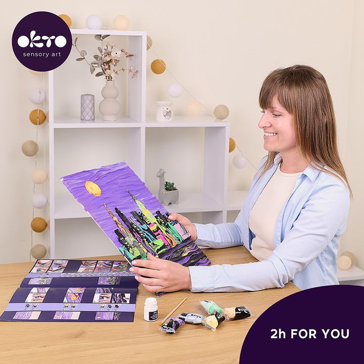 OKTO Kreativní 3D sada "Skyline New York" 30 x 40 cm