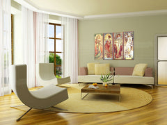 Obraz na plátně 1 část ČTYŘI ROČNÍ DOBY - Alfons Mucha 000 REP004