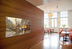 Obraz na plátně DIVADLO VAUDEVILLE - Edouard Leon Cortes REP028