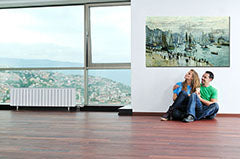 Obraz na plátně RYBÁŘSKÉ LODĚ OPUŠTĚJÍ LE HAVRE - Claude Monet REP0