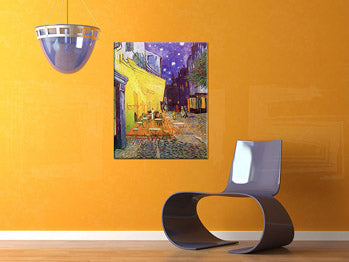 Obraz na plátně NOČNÍ KAVÁRNA - Vincent van Gogh REP127