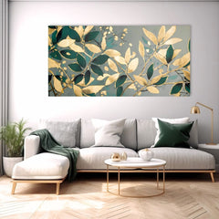 Zlatý dotek na plátně Příroda v odstínech luxusu